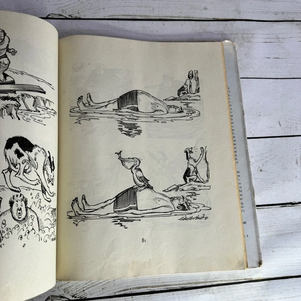 Napoleon & Uncle Elby HC 1945 1st Printing‎ Clifford McBride Damaged Dust Jacket